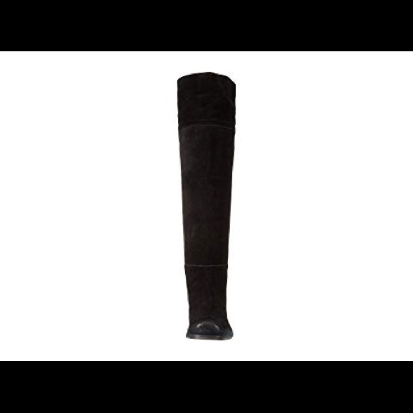 Seychelles Pride Over-The-Knee Boots Black Suede - Picture 5 of 7